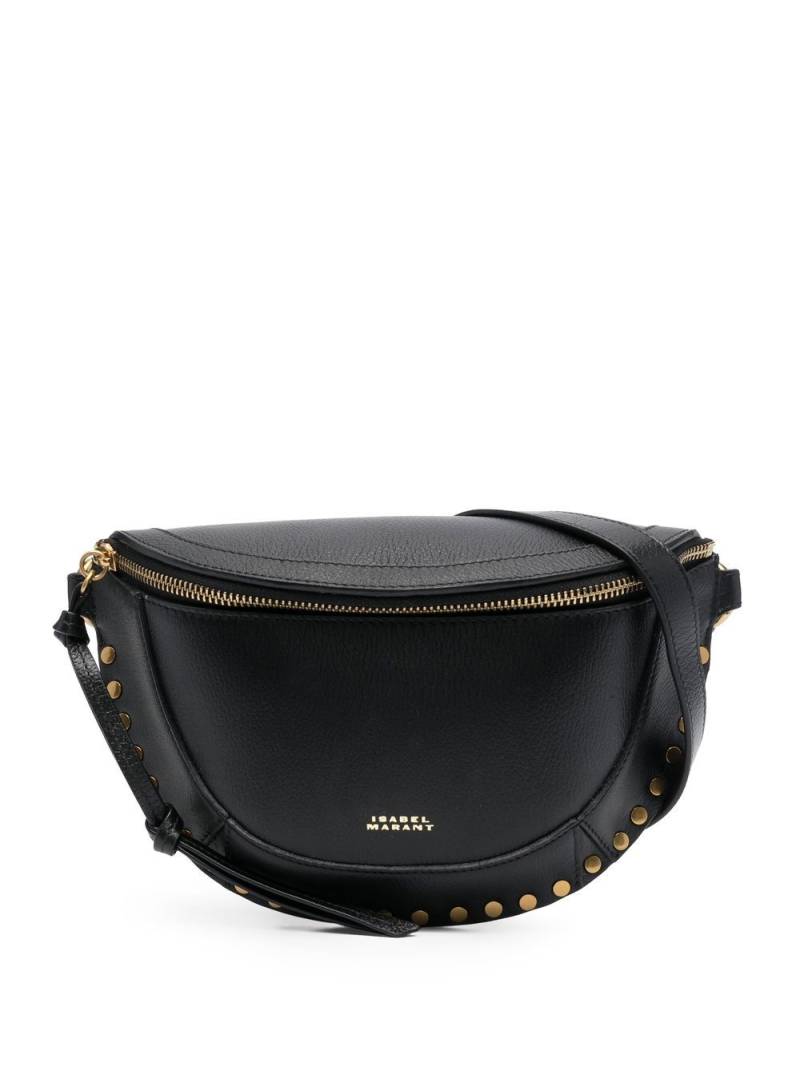 ISABEL MARANT Skano grained-leather shoulder bag - Black von ISABEL MARANT