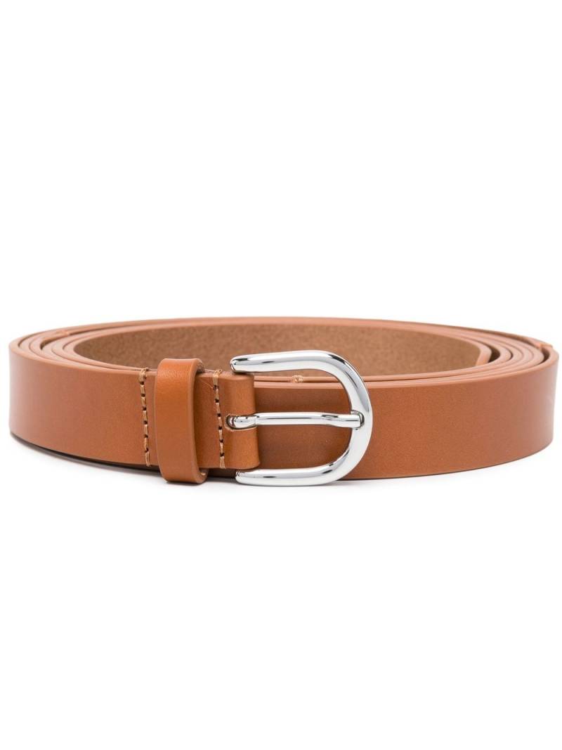 ISABEL MARANT buckled leather belt - Brown von ISABEL MARANT