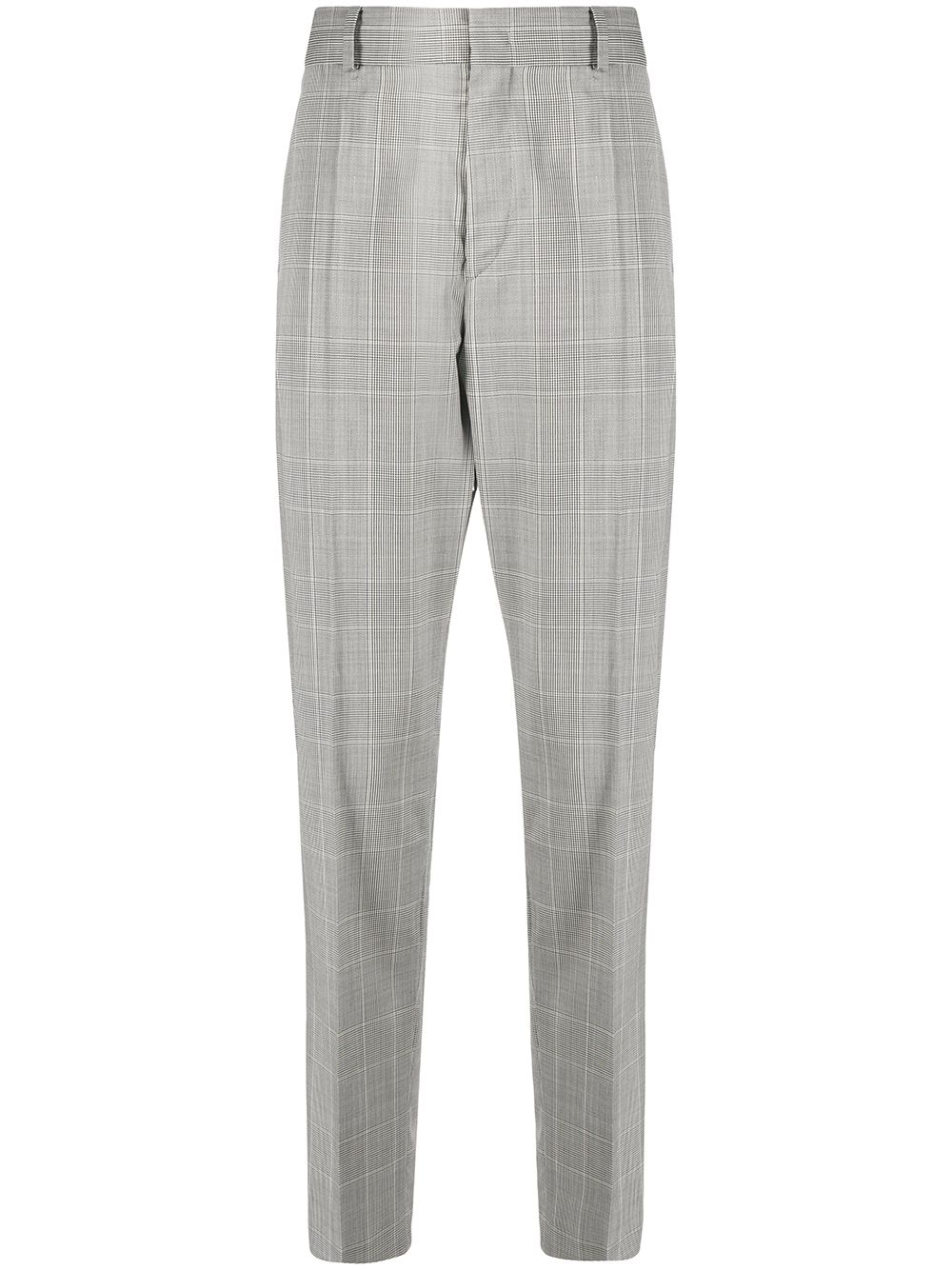 MARANT check-print cotton tailored trousers - Grey von MARANT