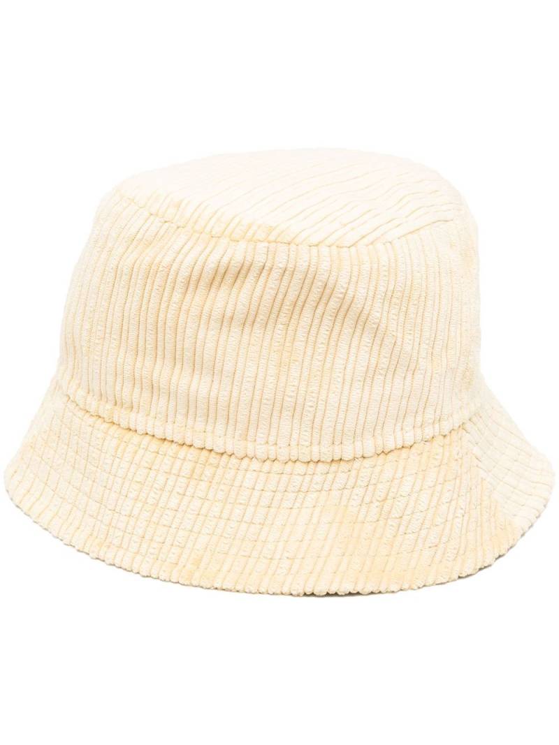 ISABEL MARANT Haley logo-embroidered bucket hat - Yellow von ISABEL MARANT