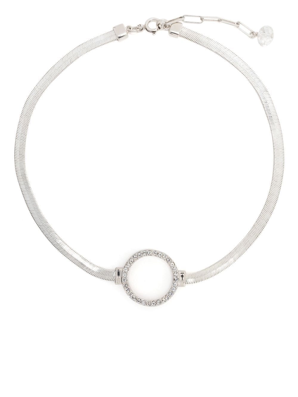 ISABEL MARANT crystal-circle bracelet - Silver von ISABEL MARANT