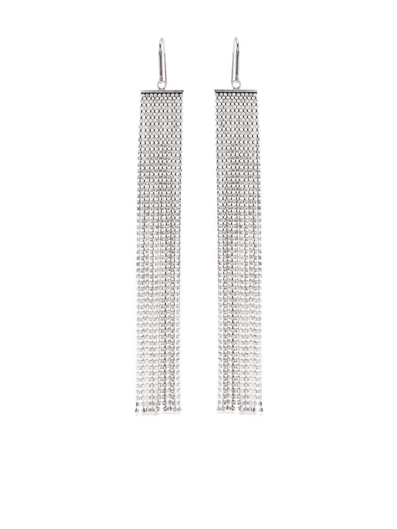 ISABEL MARANT crystal-embellished drop earrings - Silver von ISABEL MARANT