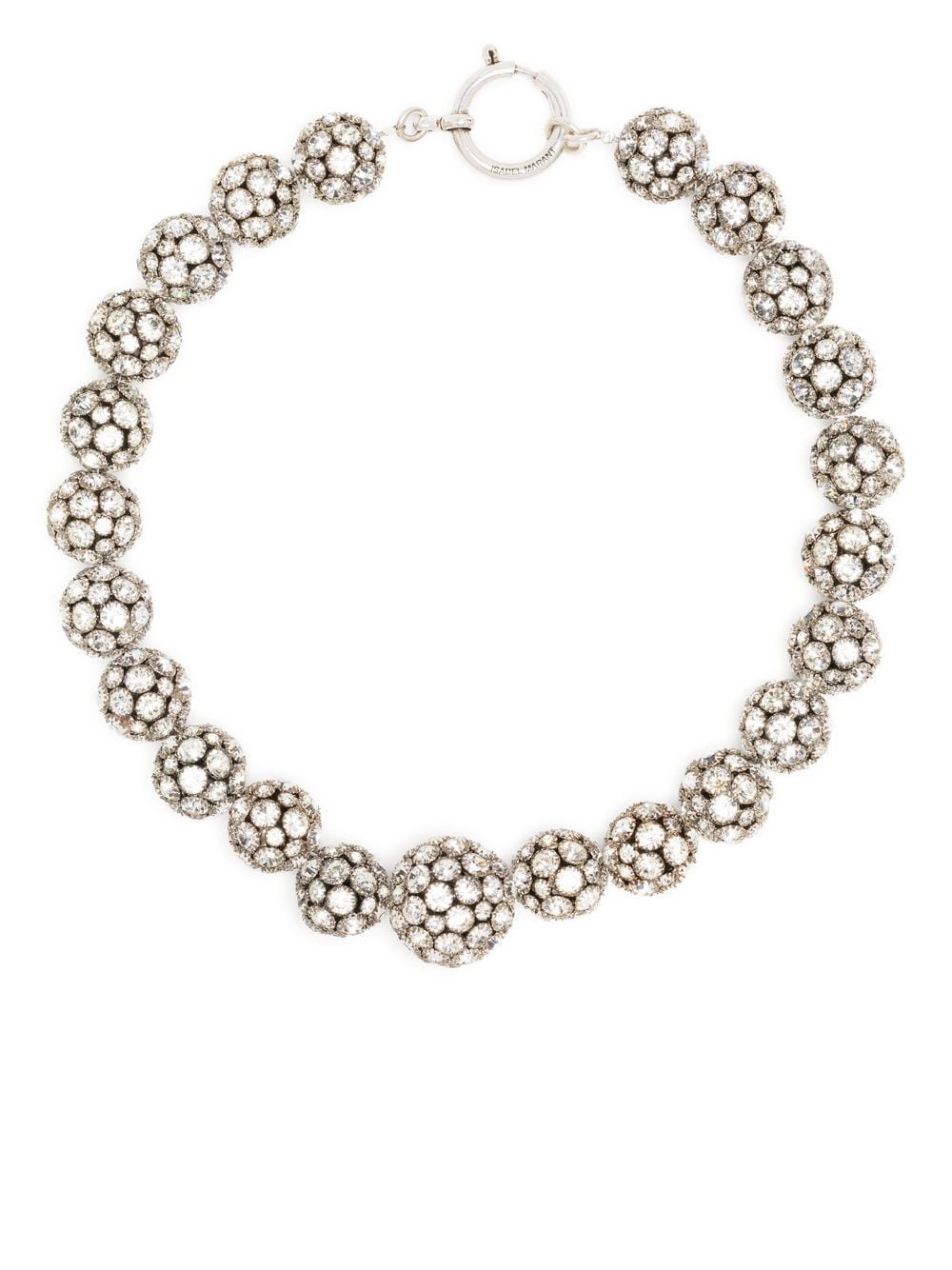 ISABEL MARANT crystal-embellished necklace - Silver von ISABEL MARANT