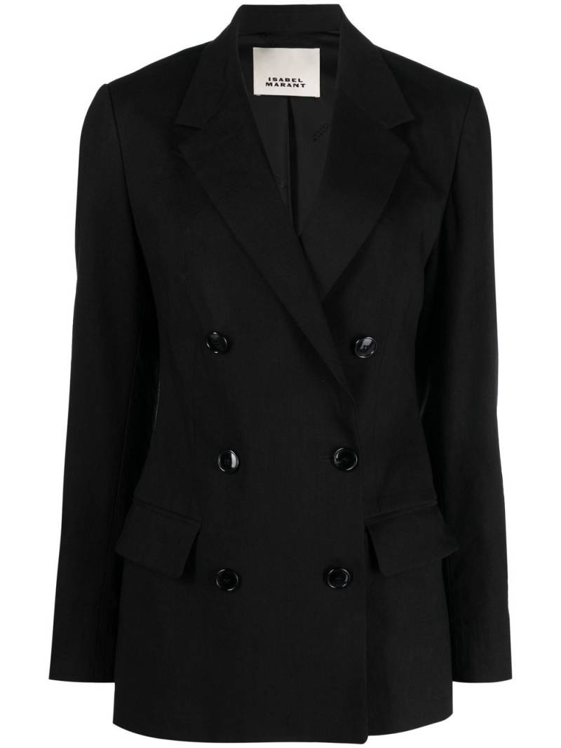 ISABEL MARANT double-breasted button-fastening jacket - Black von ISABEL MARANT