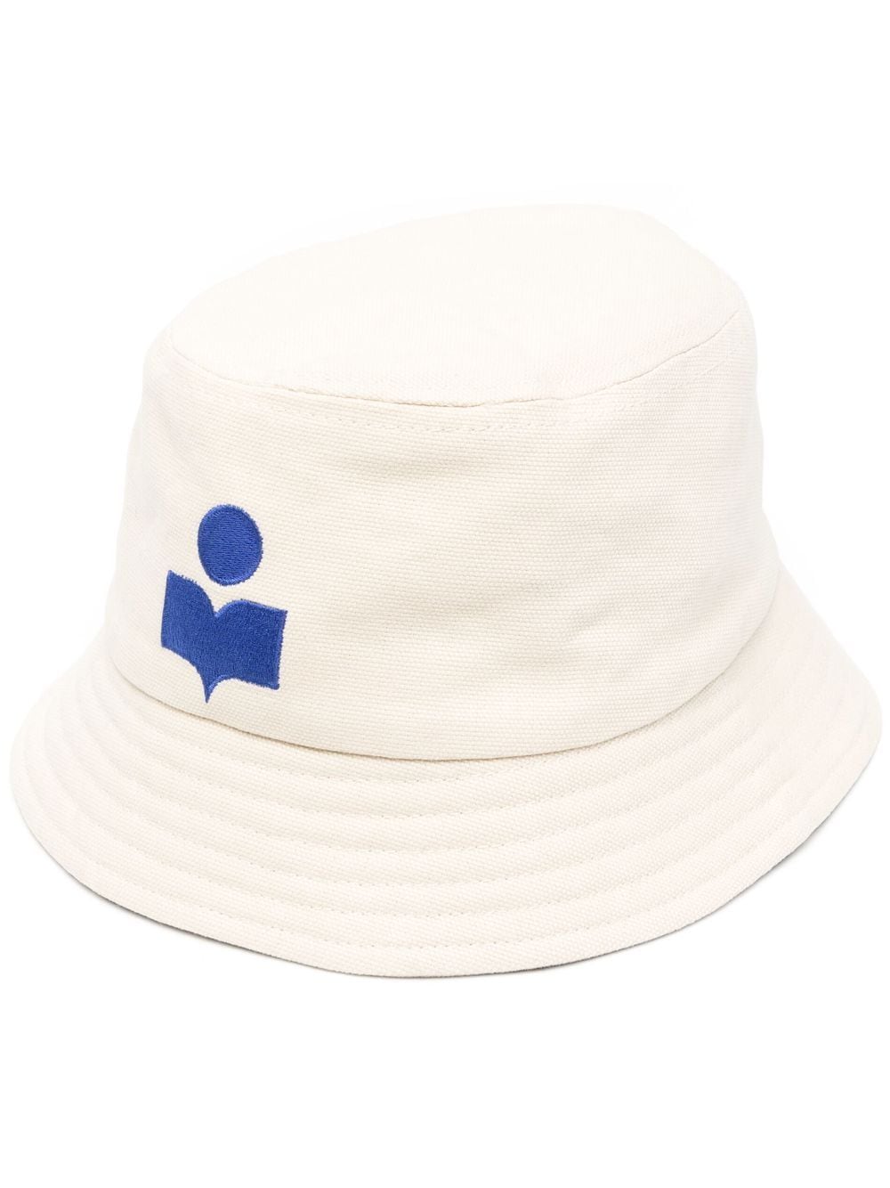 ISABEL MARANT logo-embroidered bucket hat - Neutrals von ISABEL MARANT