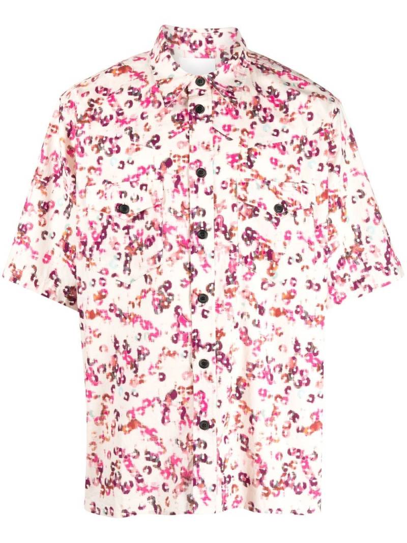 MARANT printed short-sleeve shirt - Neutrals von MARANT