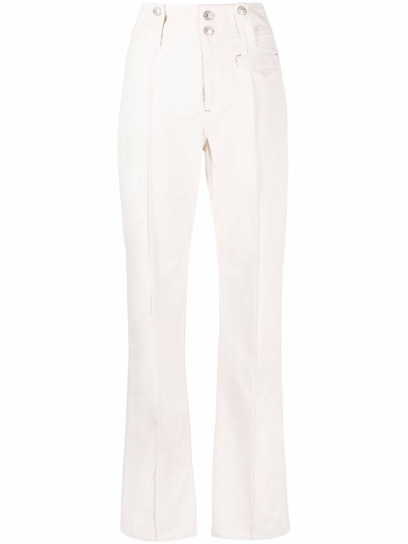 ISABEL MARANT straight-leg trousers - Neutrals von ISABEL MARANT