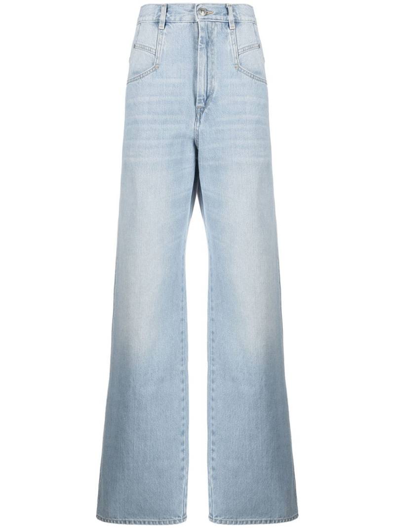 ISABEL MARANT wide-leg jeans - Blue von ISABEL MARANT