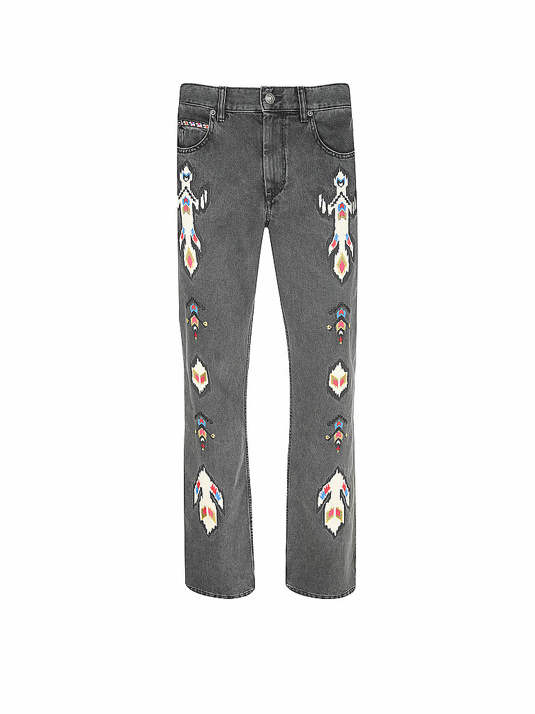 ISABEL MARANT Jeans Straight Fit  grau | 31 von Isabel marant