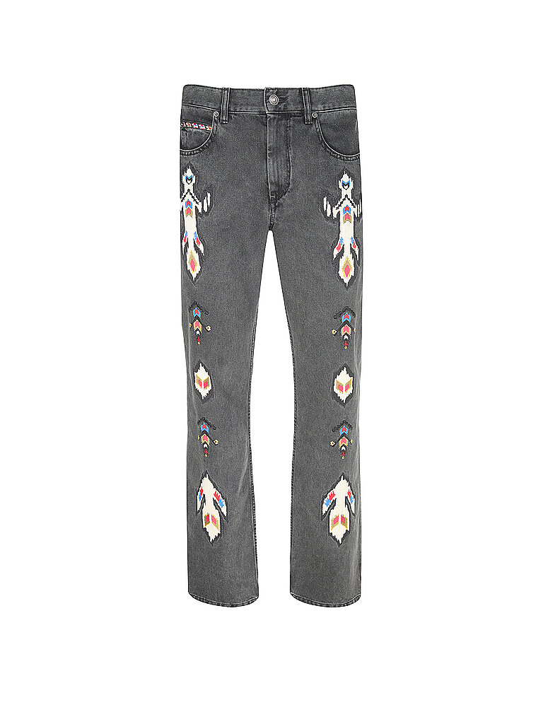 ISABEL MARANT Jeans Straight Fit  grau | 34 von Isabel marant