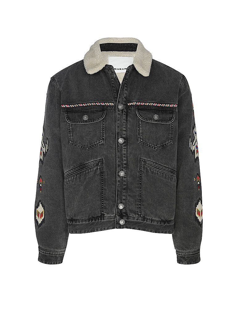 ISABEL MARANT Jeansjacke JENSON grau | M von Isabel marant