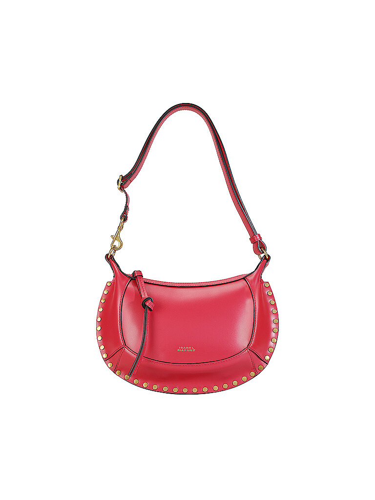 ISABEL MARANT Ledertasche - Schultertasche OSKAN MOON rot von Isabel marant