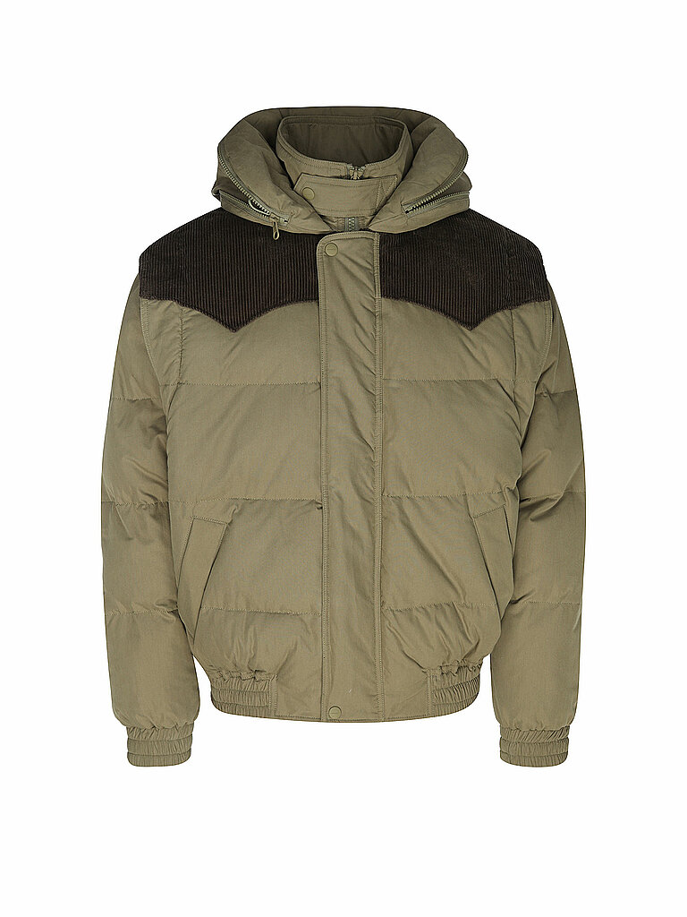 ISABEL MARANT Steppjacke YURI-G olive | L von Isabel marant