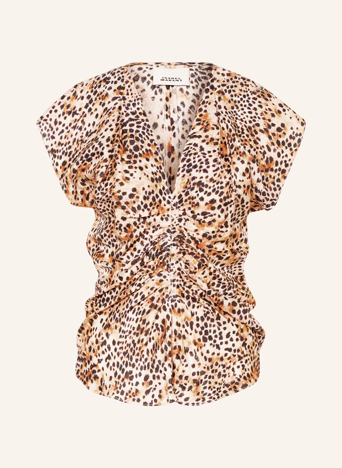 Isabel Marant Blusenshirt Lonea Mit Seide gelb von Isabel marant