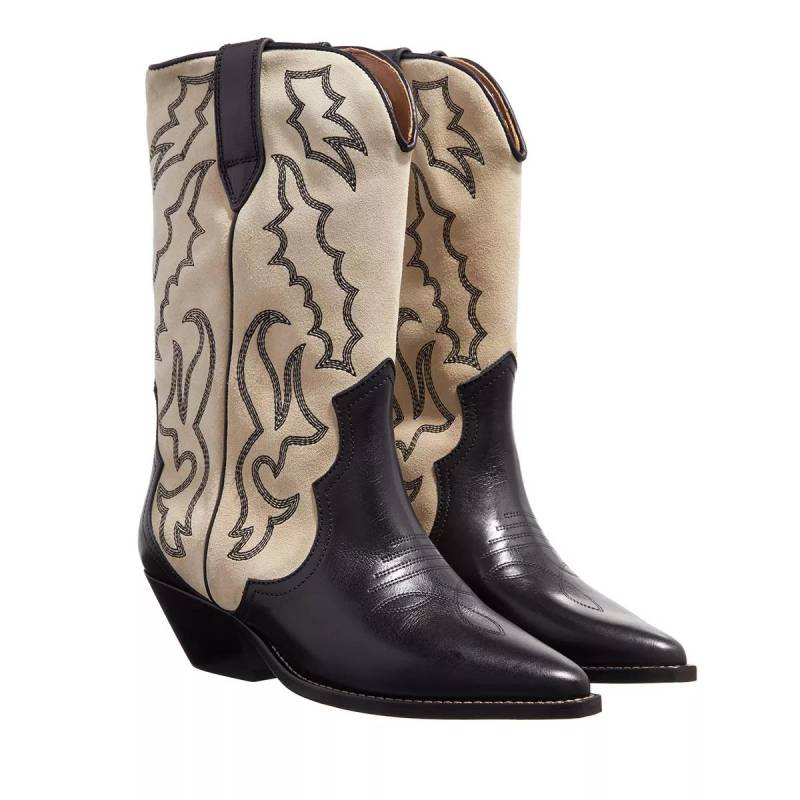 Isabel Marant Stiefel & Boots - Duerto Embroidered Western Boots - Gr. 36 (EU) - in Beige - für Damen von Isabel marant