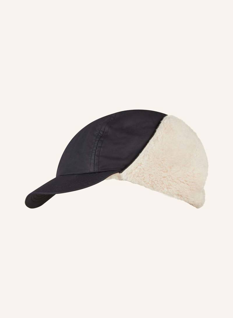 Isabel Marant Cap Karda Mit Teddyfell schwarz von Isabel marant