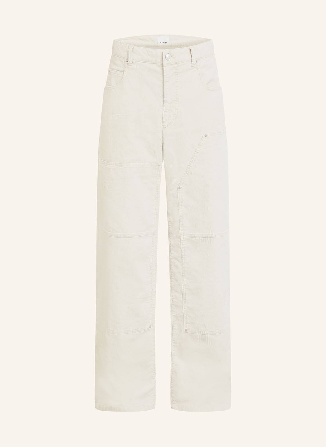 Isabel Marant Cordhose Lorson Regular Fit weiss Isabel Marant Cordhose Lorson Regular Fit weiss von Isabel marant
