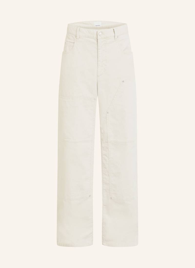 Isabel Marant Cordhose Lorson Regular Fit weiss von Isabel marant