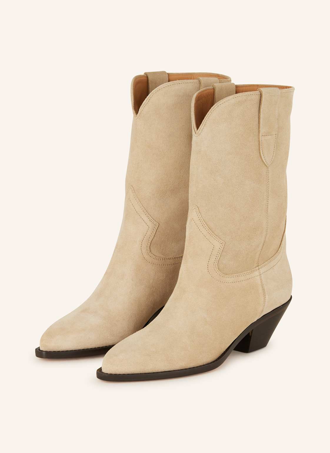 Isabel Marant Cowboy Boots Dahope beige von Isabel marant