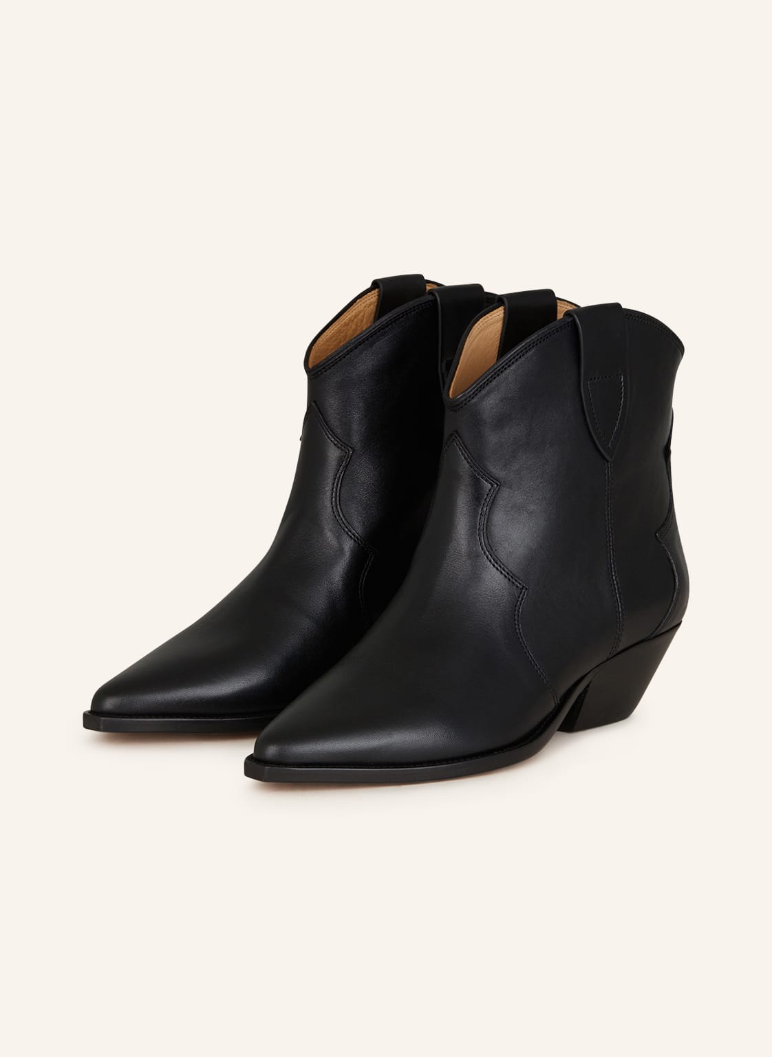 Isabel Marant Cowboy Boots Dewina schwarz von Isabel marant