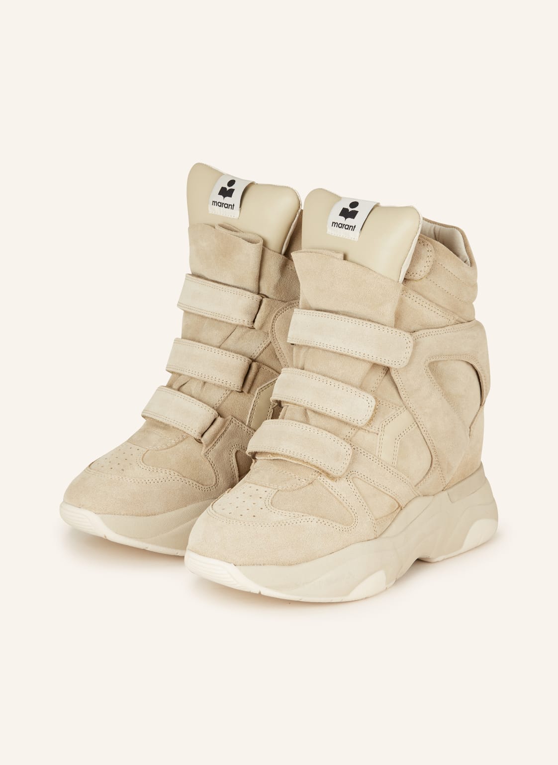 Isabel Marant Hightop-Sneaker Balskee beige Isabel Marant Hightop-Sneaker Balskee beige von Isabel marant
