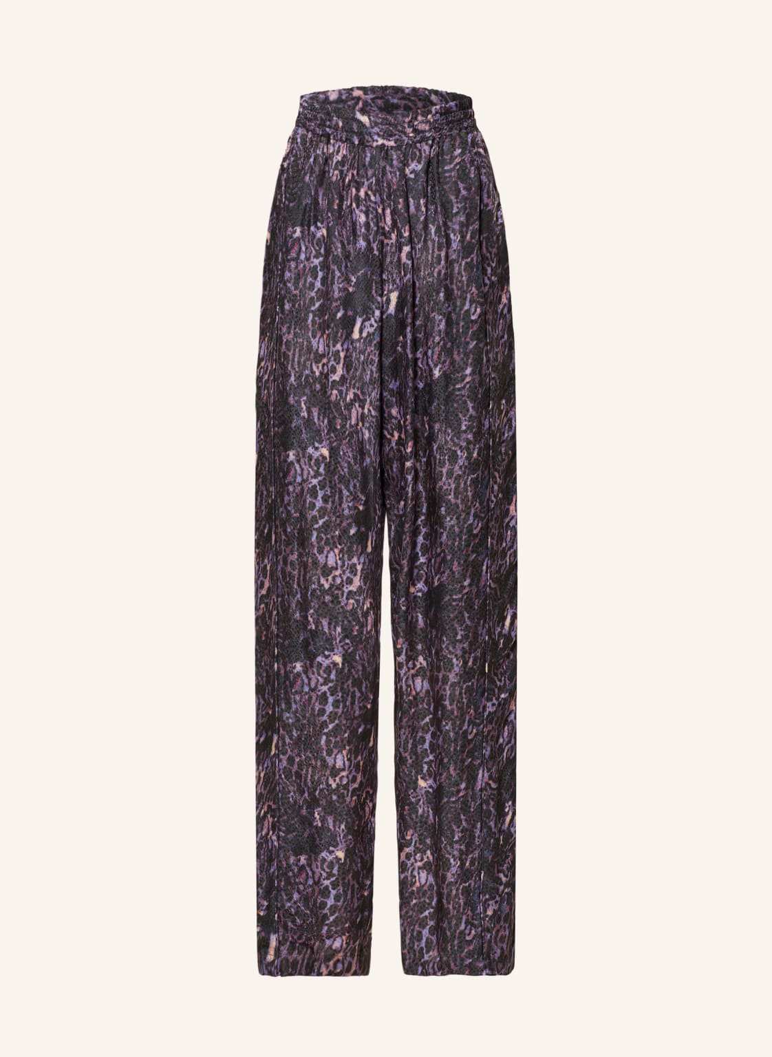 Isabel Marant Jacquard-Hose Piera Mit Seide lila von Isabel marant