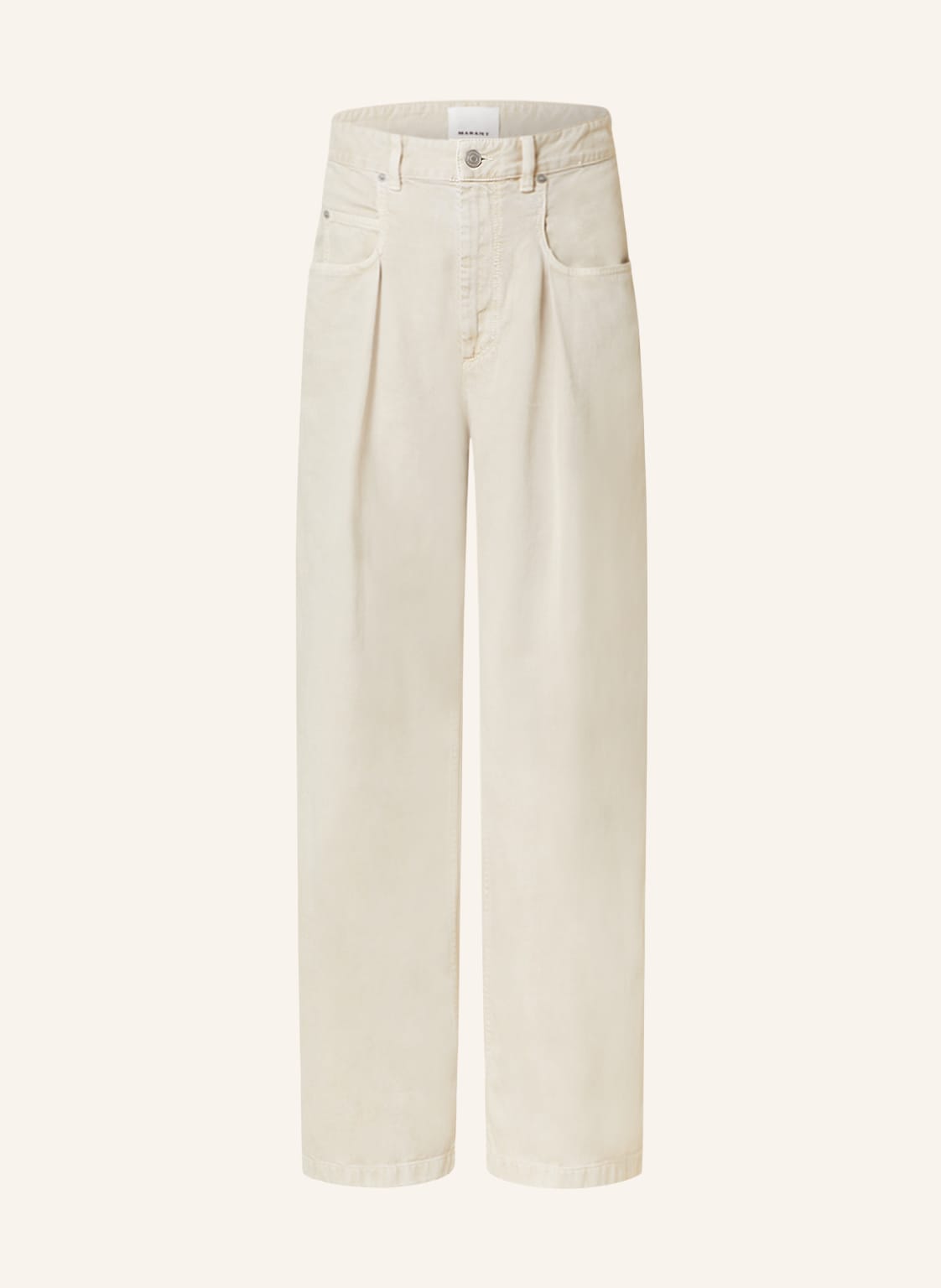 Isabel Marant Jeans Janael-Gd Straight Fit weiss von Isabel marant