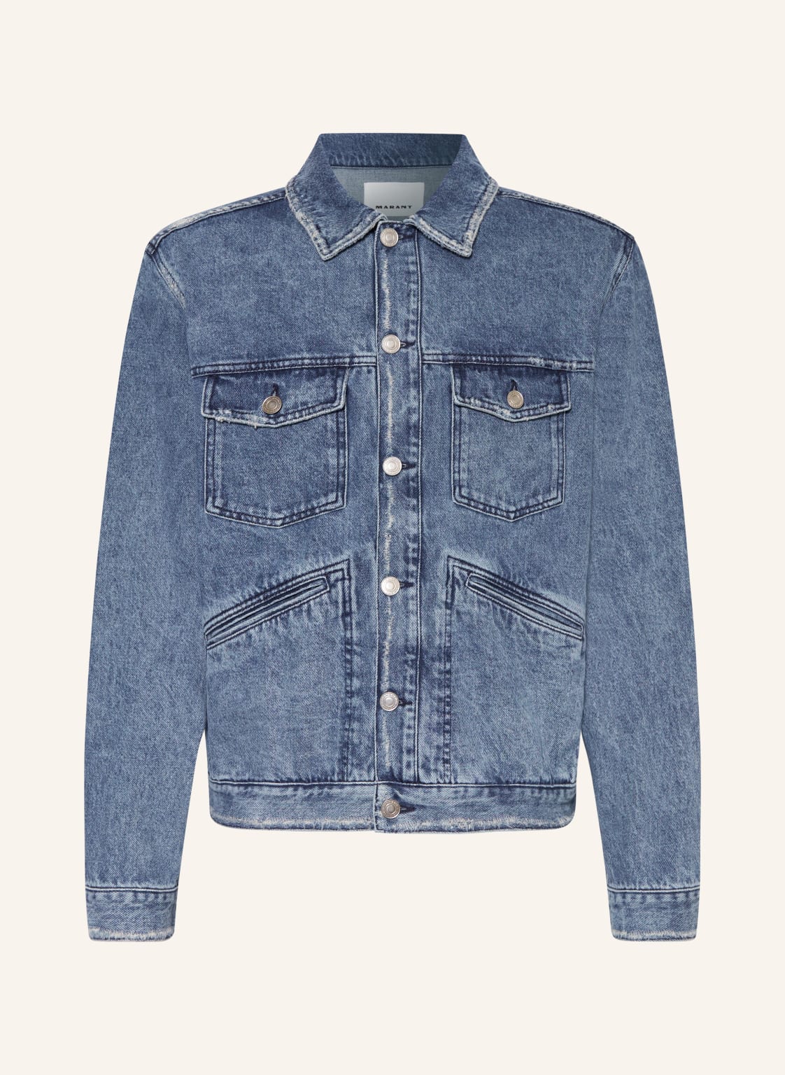 Isabel Marant Jeansjacke Jango blau von Isabel marant