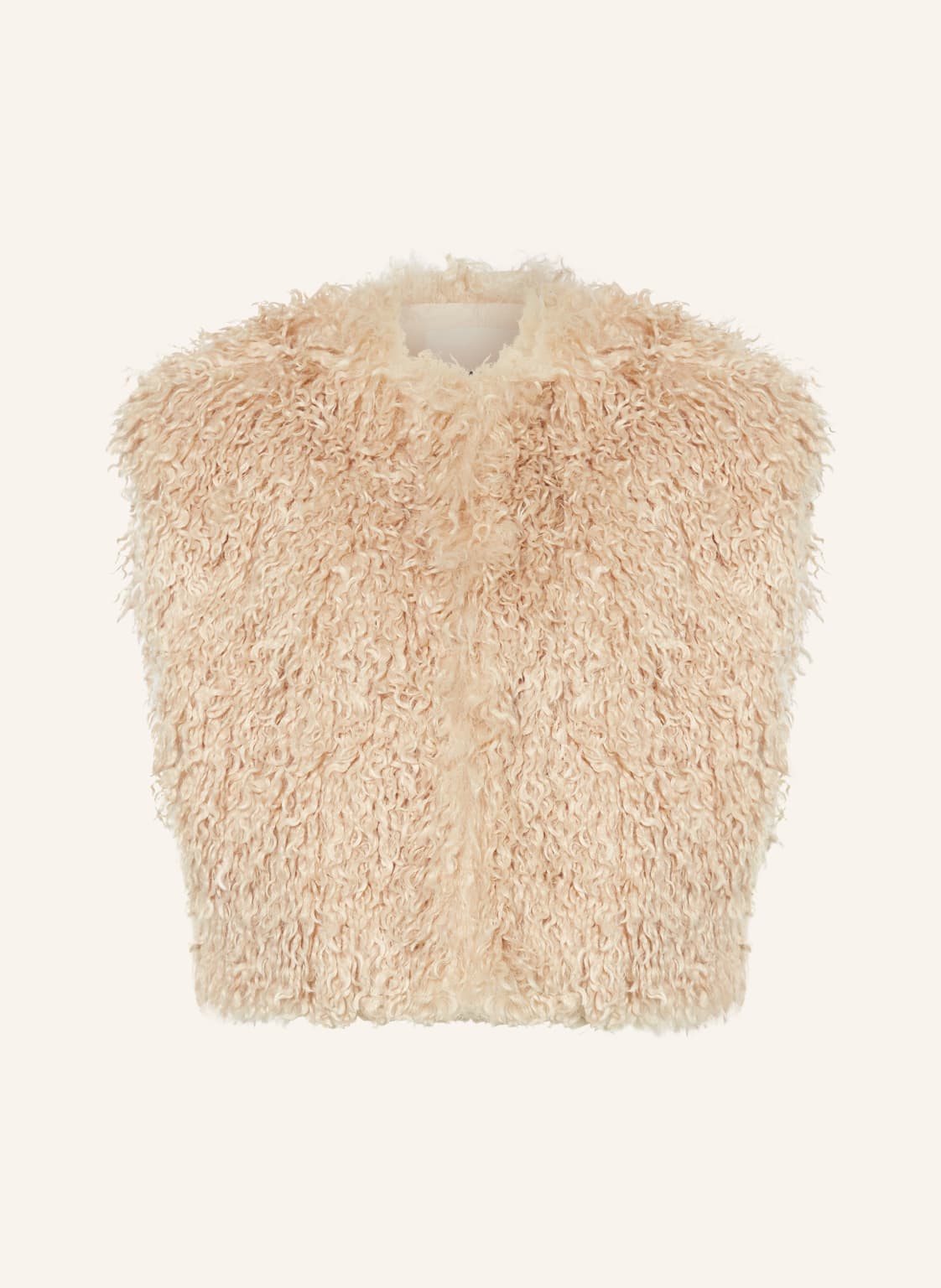 Isabel Marant Kunstfellweste Florana beige von Isabel marant