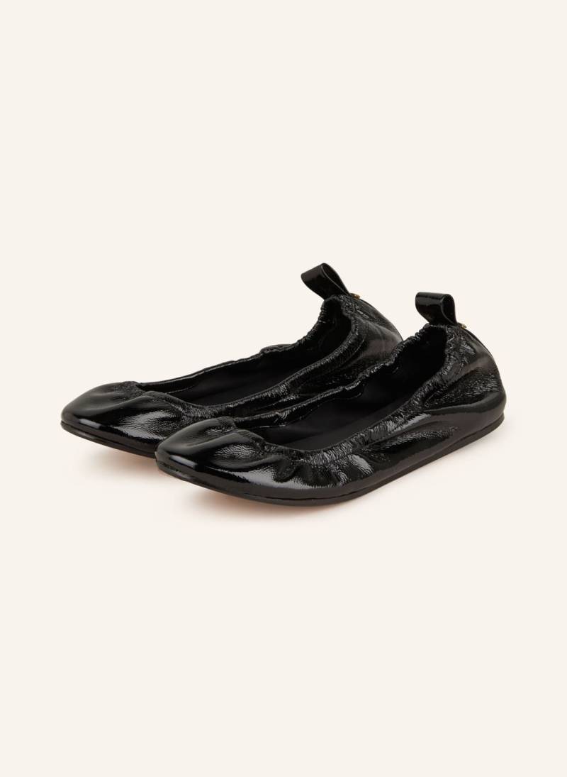 Isabel Marant Lack-Ballerinas Belna schwarz von Isabel marant