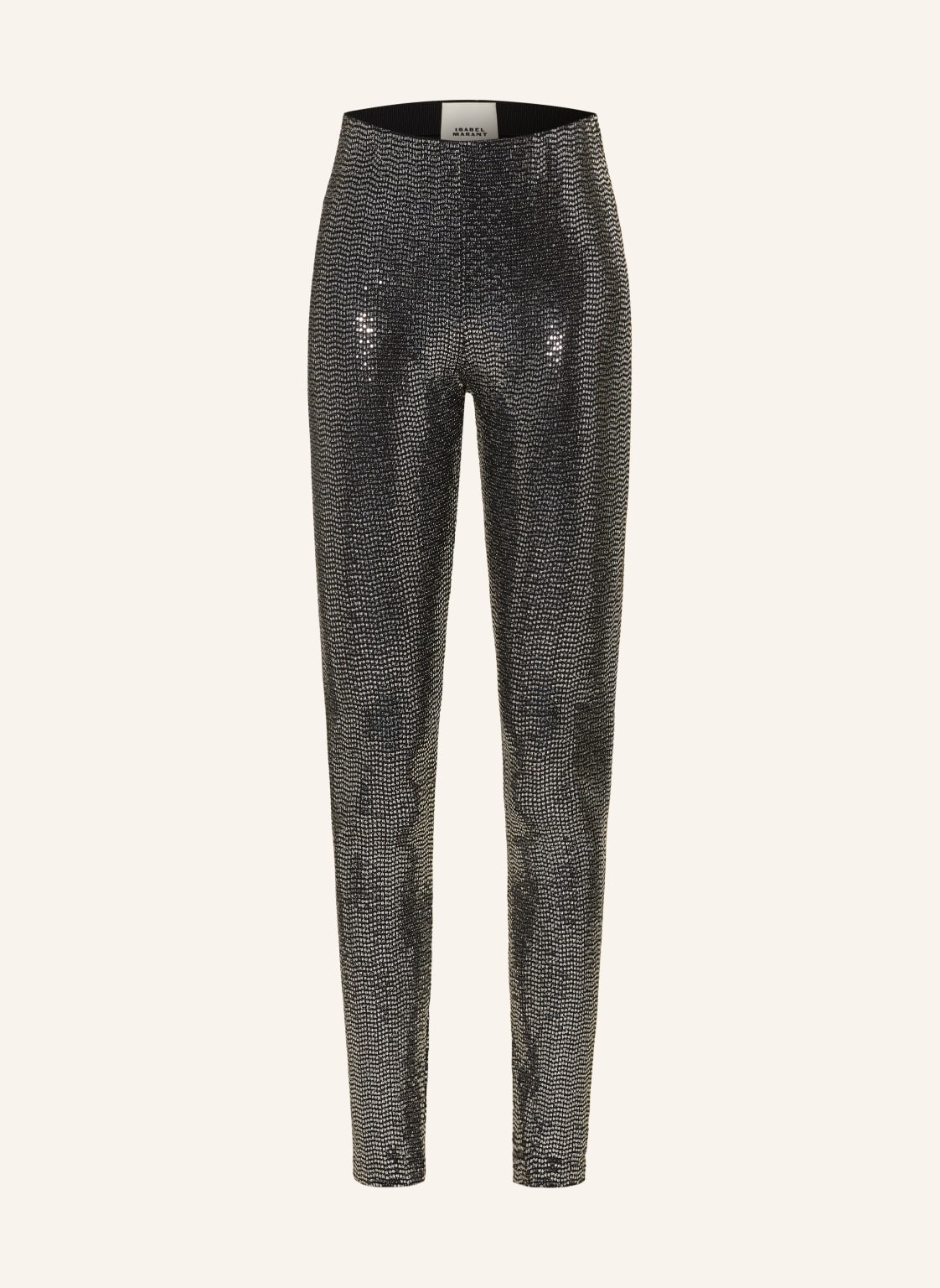 Isabel Marant Leggings Joshua Mit Pailletten schwarz von Isabel marant