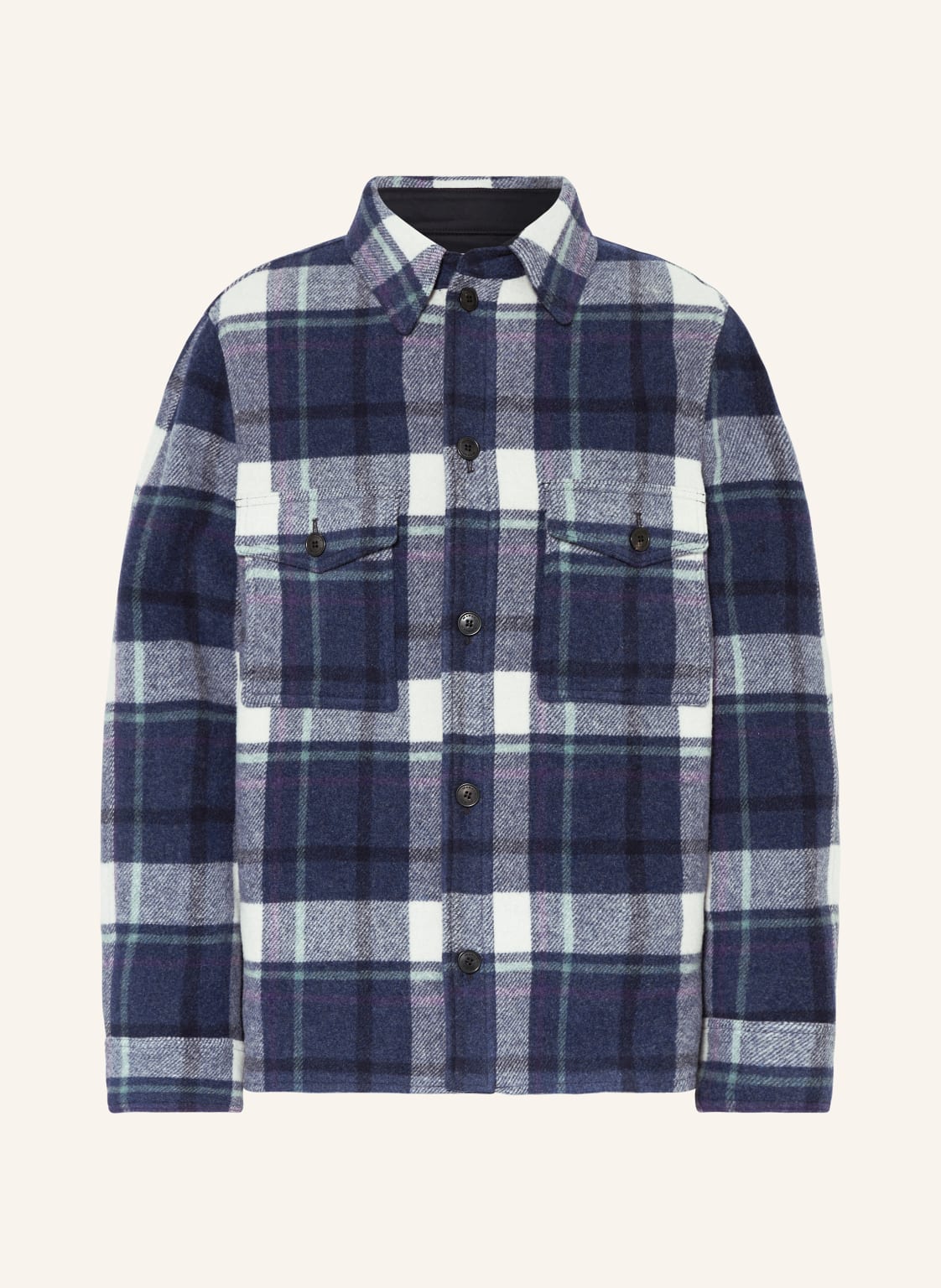 Isabel Marant Overshirt Kervon blau von Isabel marant