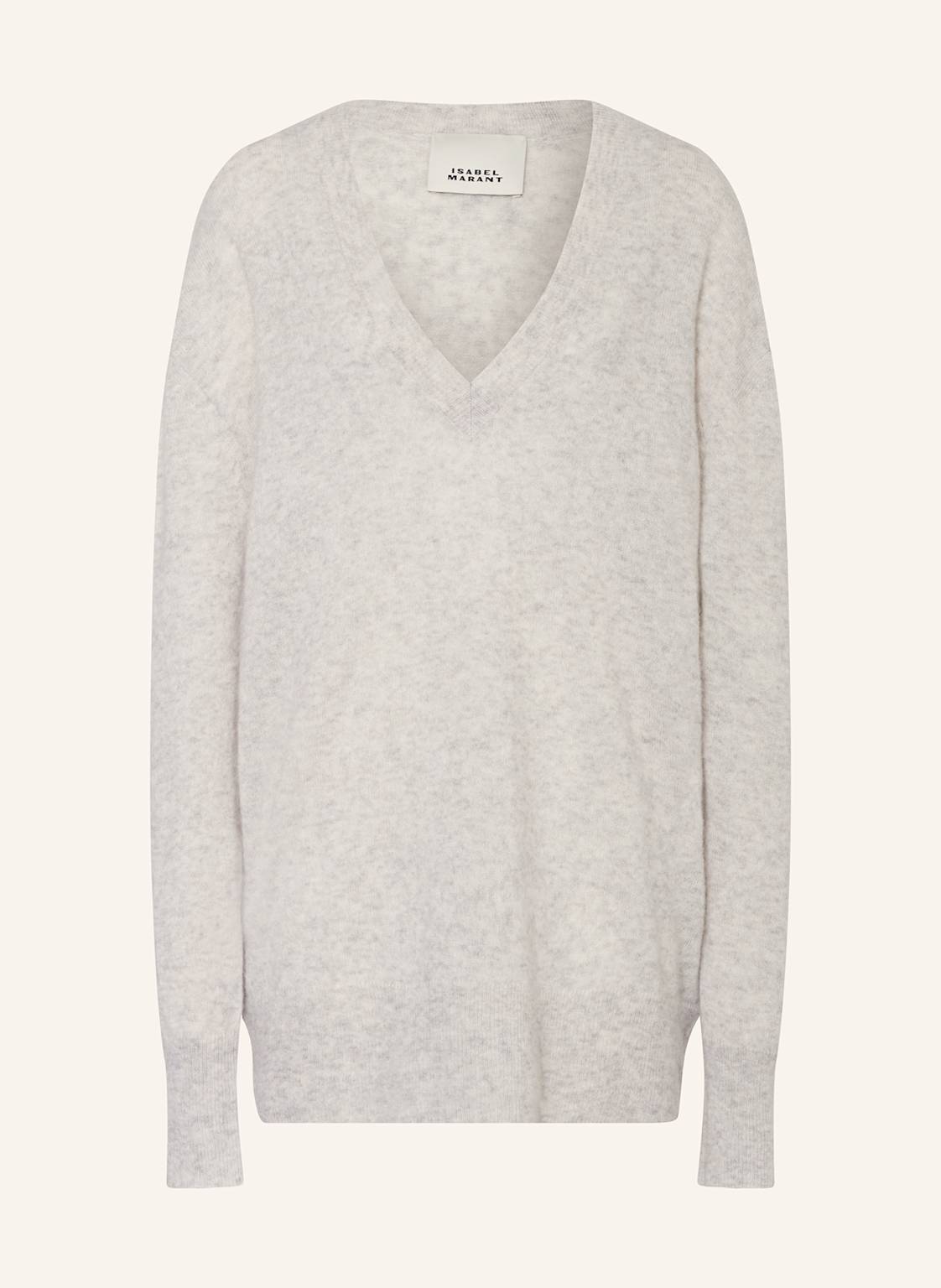 Isabel Marant Oversized-Pullover Larana Mit Seide grau von Isabel marant