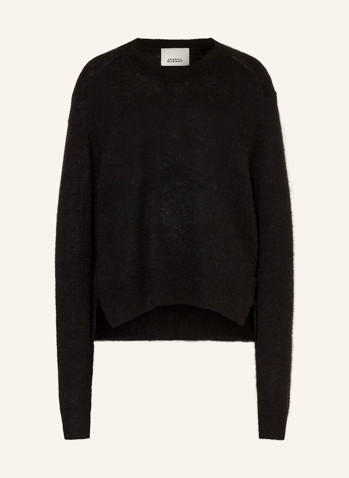 Isabel Marant Pullover Lylia Mit Seide Und Alpaka schwarz von Isabel marant