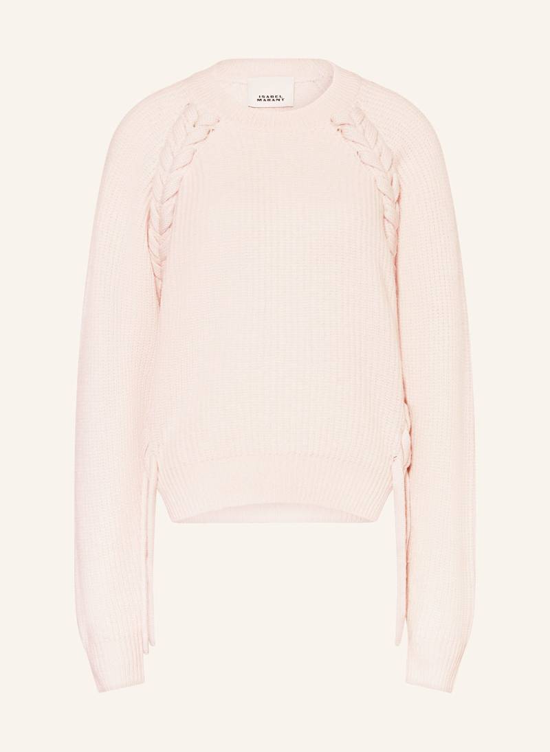 Isabel Marant Pullover Noelia Aus Merinowolle rosa von Isabel marant