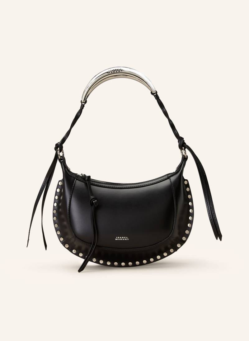 Isabel Marant Schultertasche Oskan Moon Mit Nieten schwarz von Isabel marant