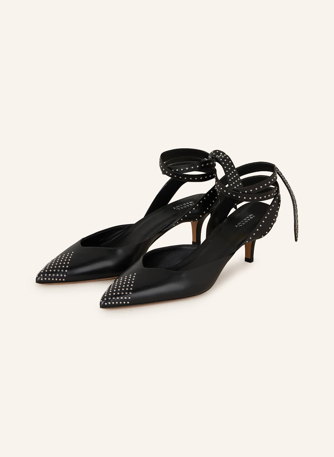 Isabel Marant Slingpumps Pilvee Mit Nieten schwarz von Isabel marant