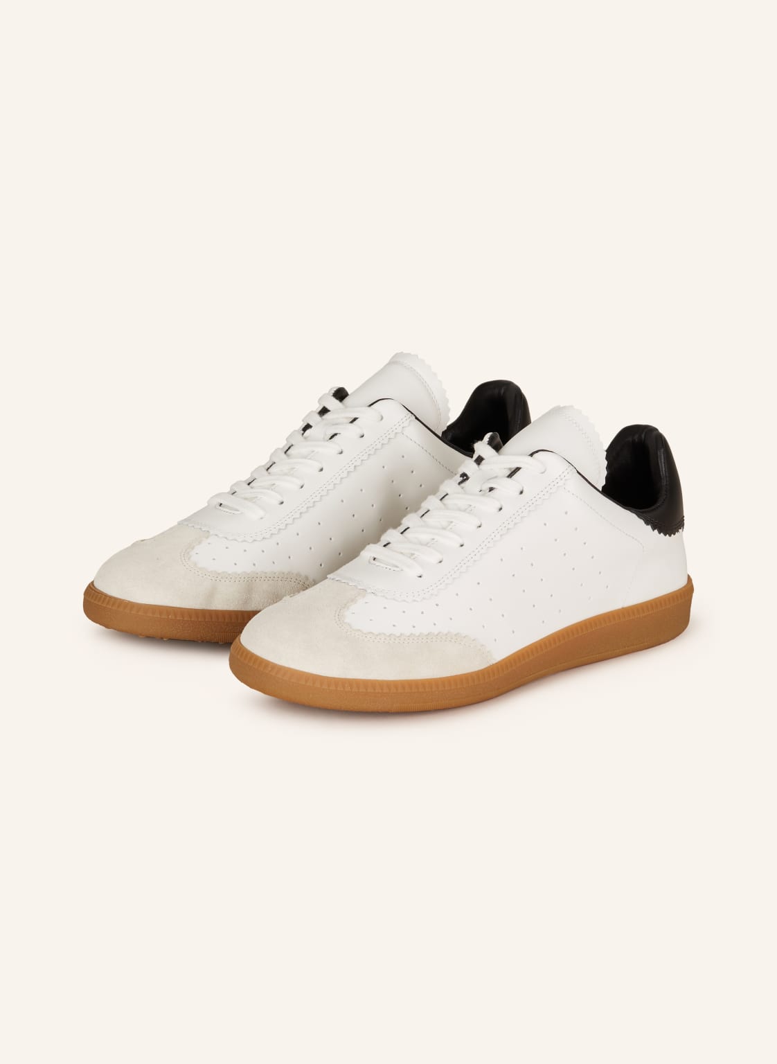 Isabel Marant Sneaker Bryce-Ga weiss von Isabel marant