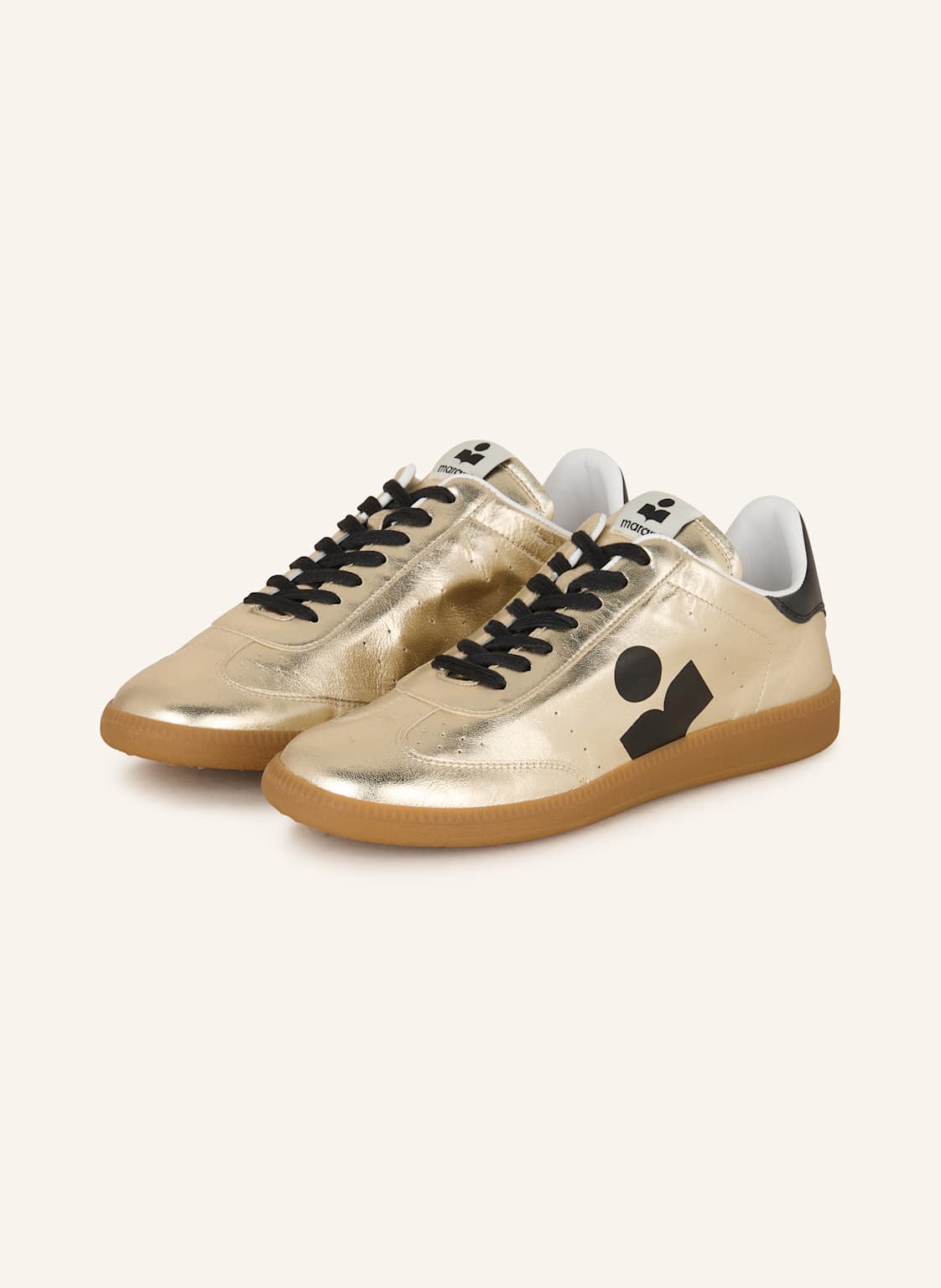 Isabel Marant Sneaker Kaycee gold von Isabel marant