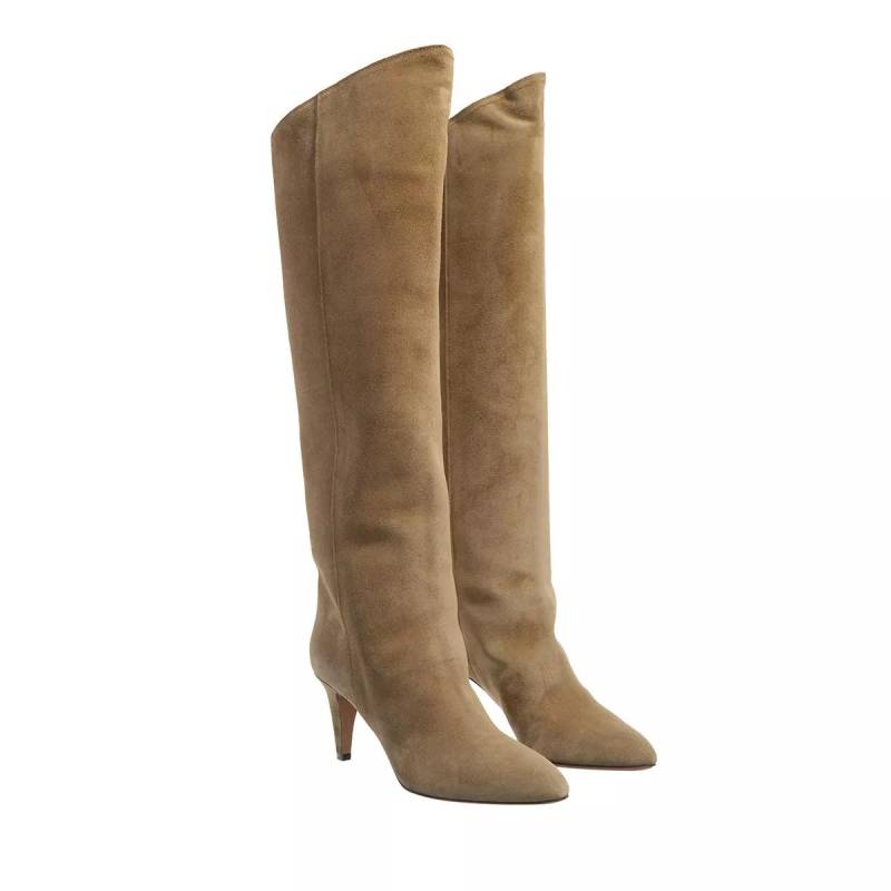 Isabel Marant Stiefel & Boots - Lispa Heeled Boots Suede - Gr. 36 (EU) - in Braun - für Damen von Isabel marant