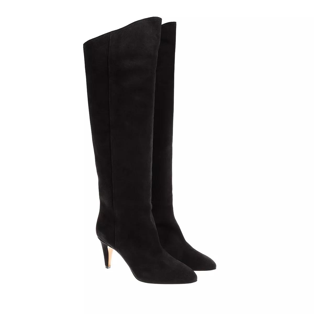 Isabel Marant Stiefel & Boots - Lispa Heeled Boots Suede - Gr. 36 (EU) - in Schwarz - für Damen von Isabel marant