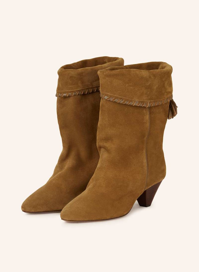 Isabel Marant Stiefeletten Dalby beige von Isabel marant