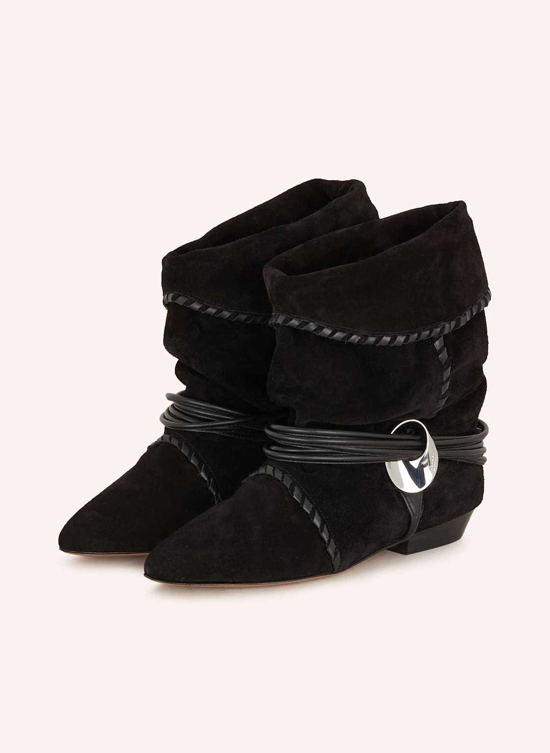 Isabel Marant Stiefeletten Sellen schwarz von Isabel marant