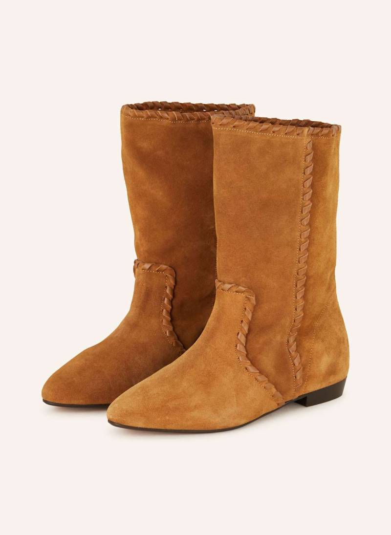 Isabel Marant Stiefeletten Staeni braun von Isabel marant