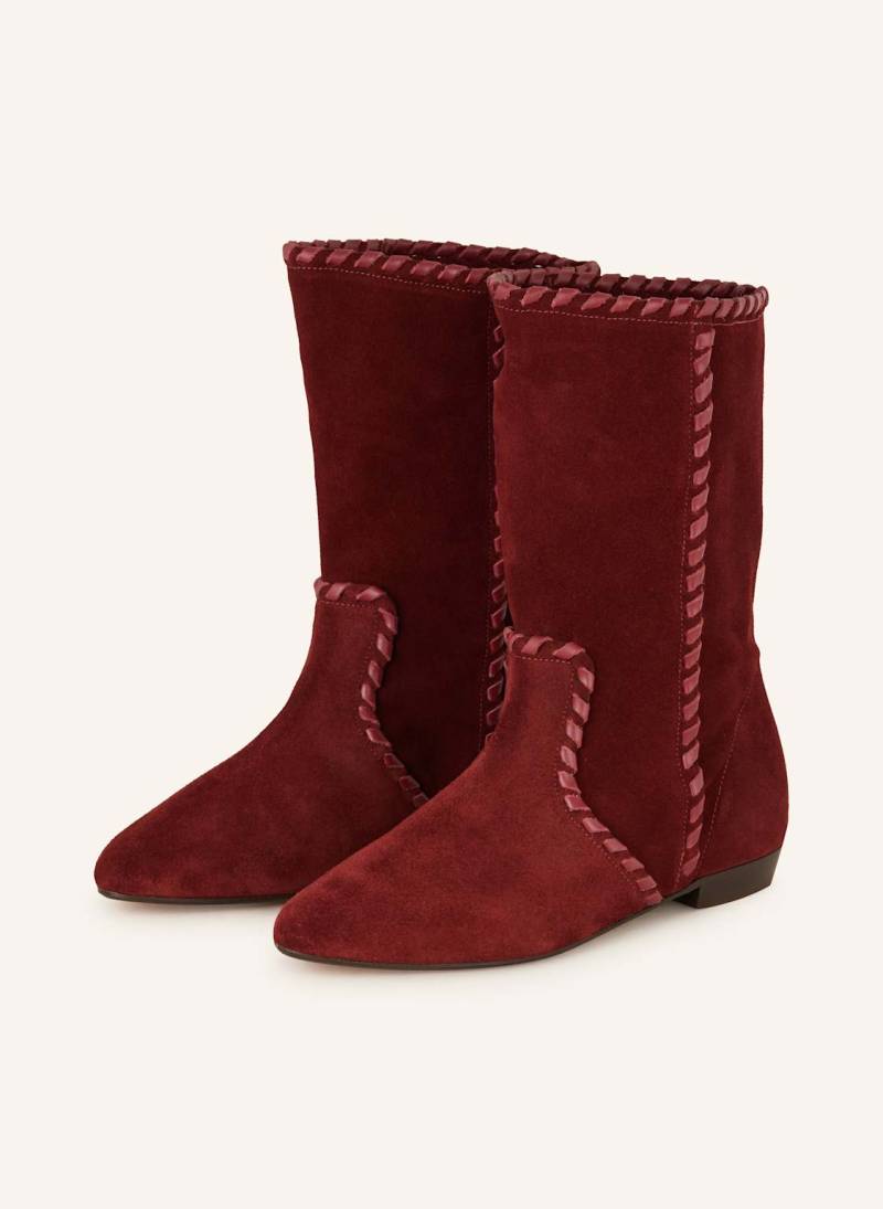 Isabel Marant Stiefeletten Staeni rot von Isabel marant