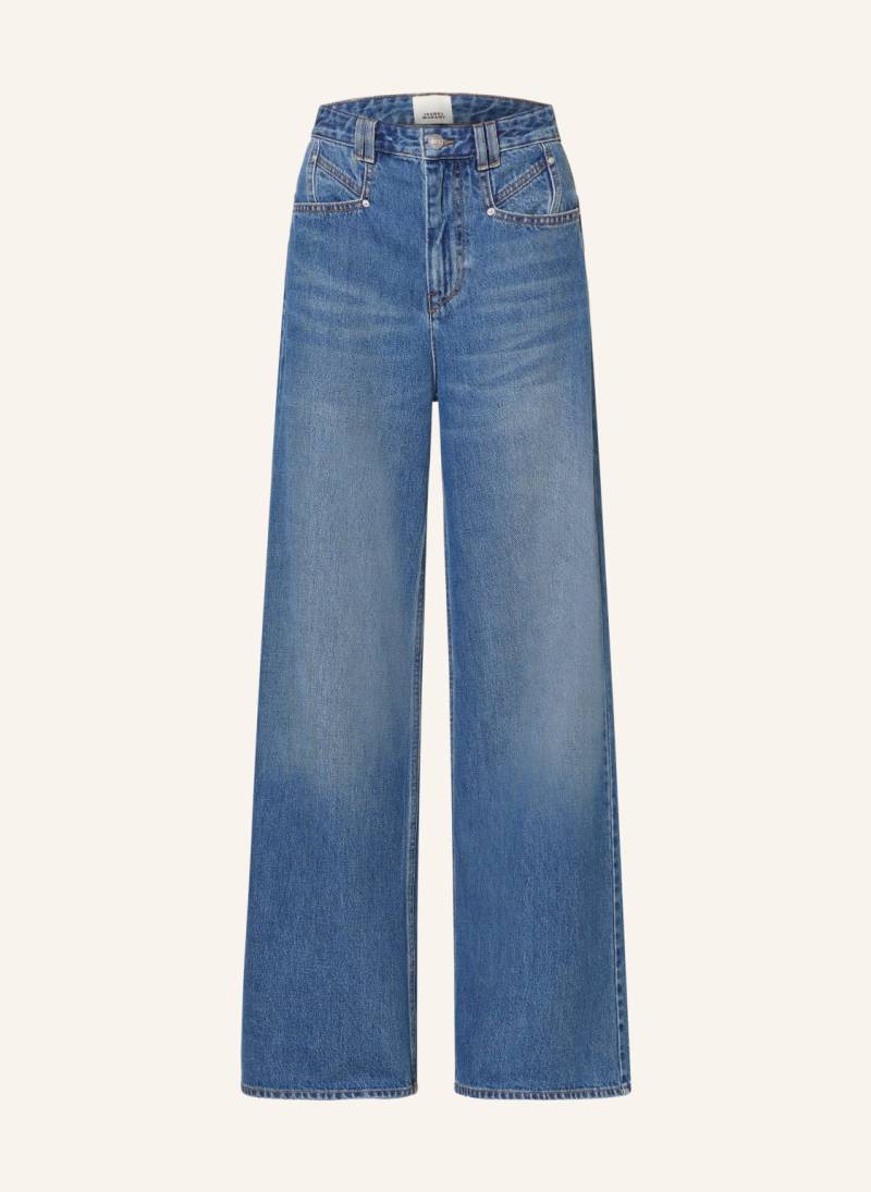 Isabel Marant Straight Jeans Lemony-Gb blau von Isabel marant