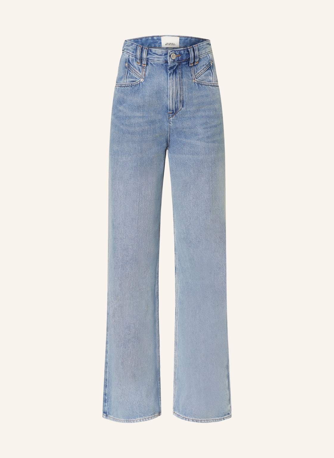 Isabel Marant Straight Jeans Lemony-Gb blau von Isabel marant