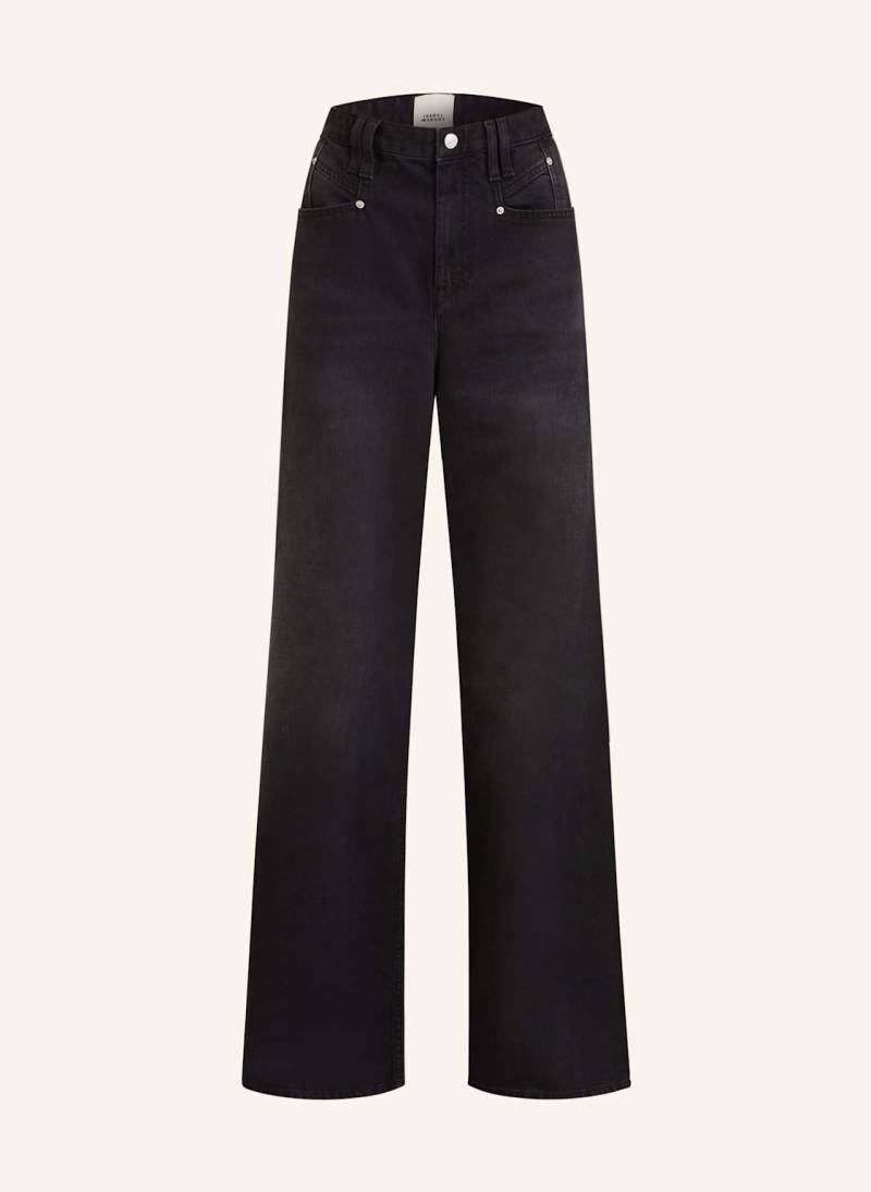 Isabel Marant Straight Jeans Lemony-Gb schwarz von Isabel marant