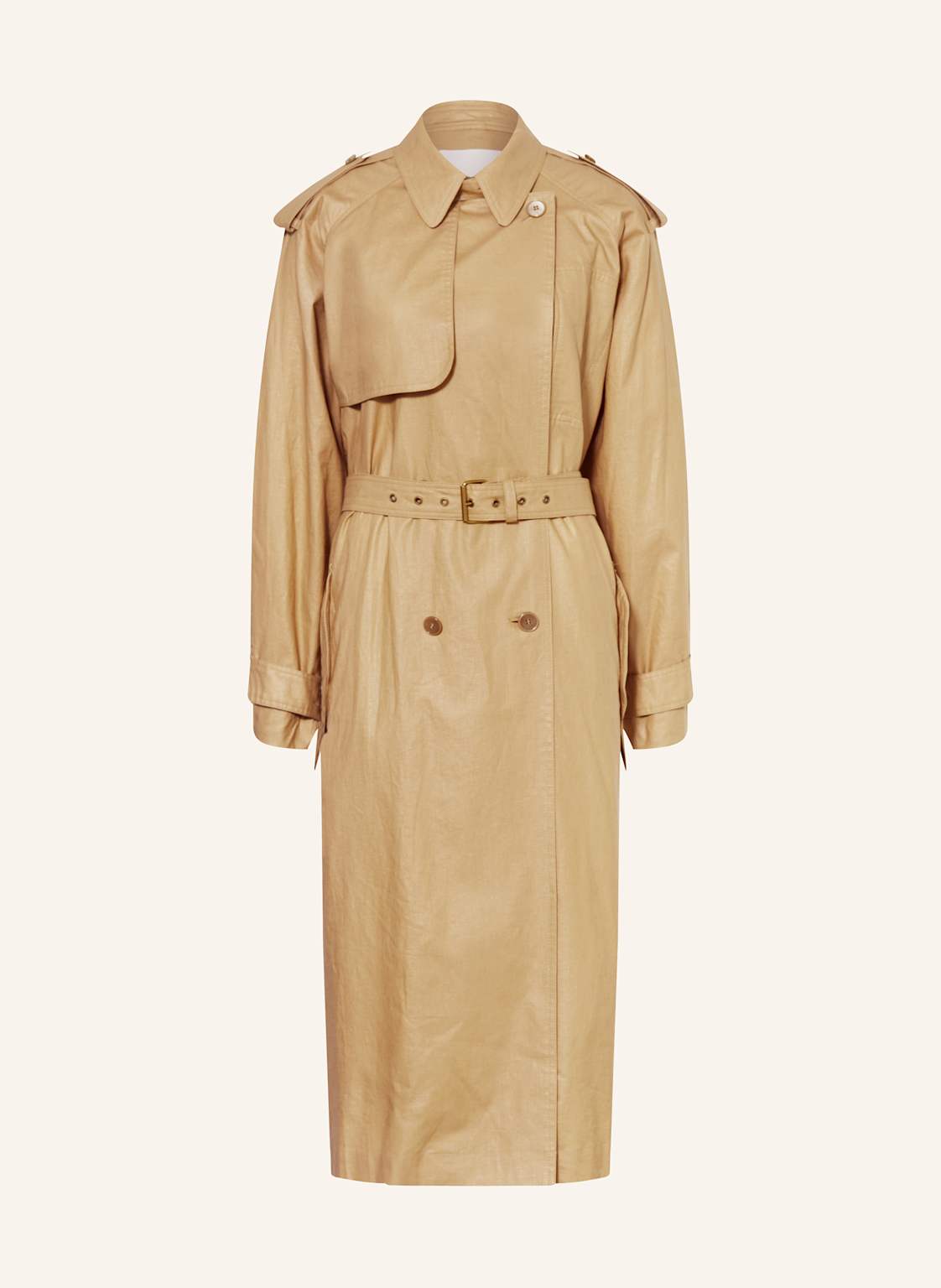 Isabel Marant Trenchcoat Mit Leinen beige Isabel Marant Trenchcoat Mit Leinen beige von Isabel marant