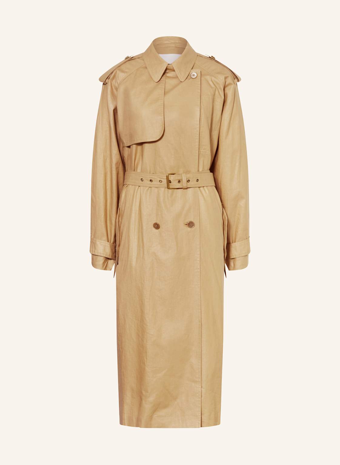 Isabel Marant Trenchcoat Mit Leinen beige von Isabel marant